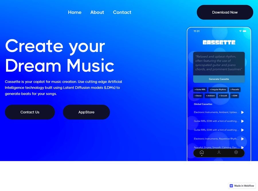 cassetteai ai music generator