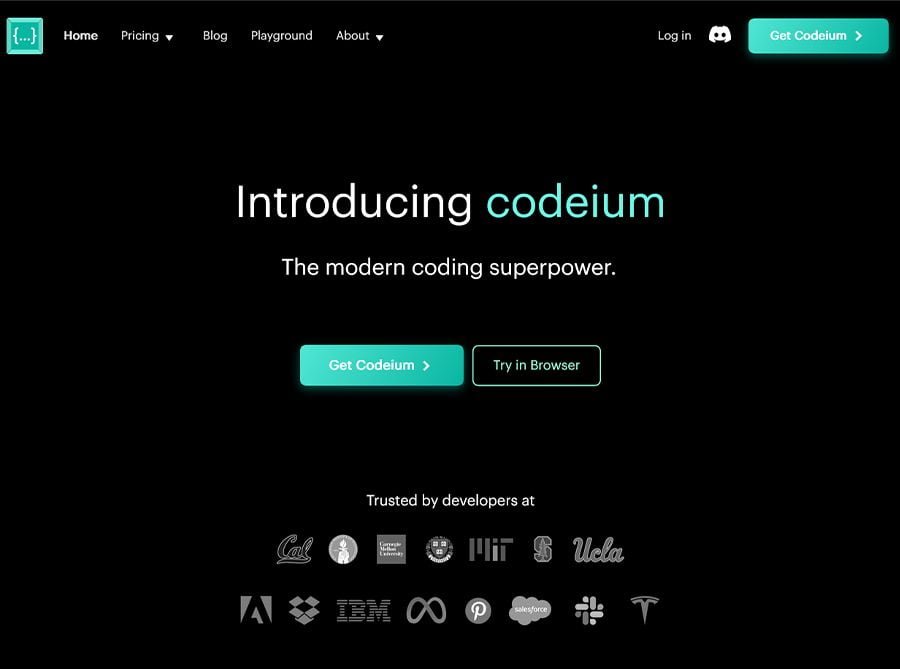 codeium code generative tool