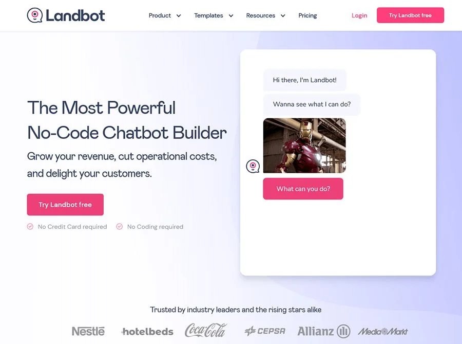 landbot ai chatbot builder
