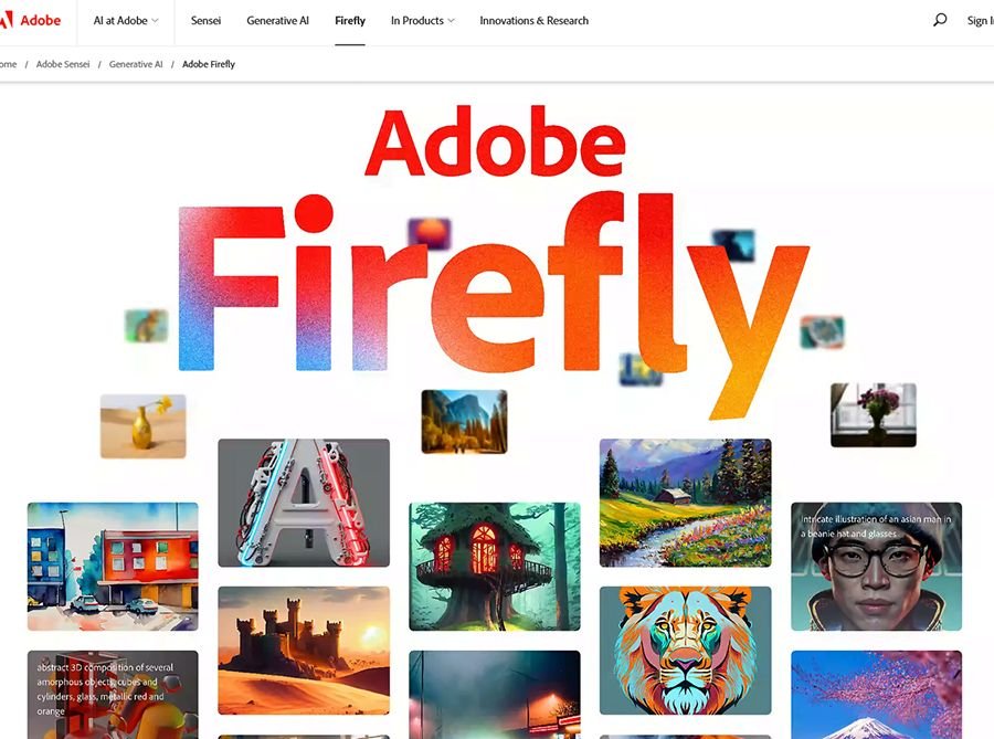 adobe firefly generative ai model