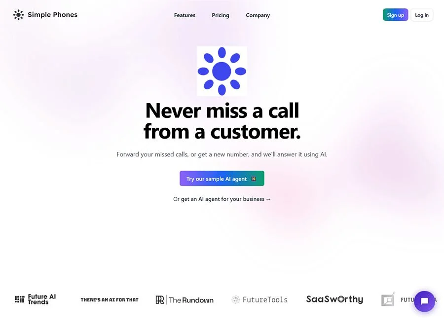 simple phones ai voice agent