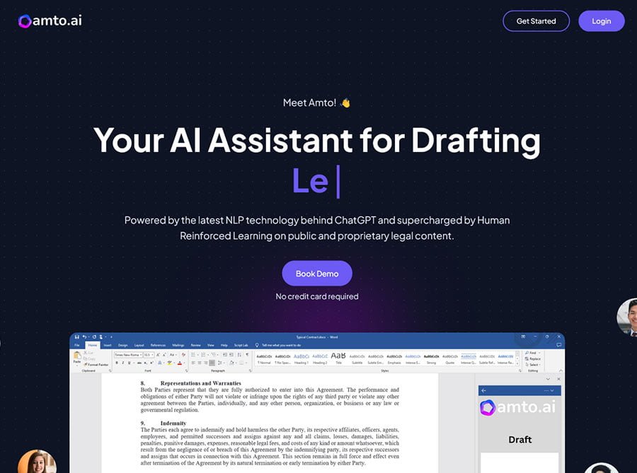 amto ai chatgpt legal assistant