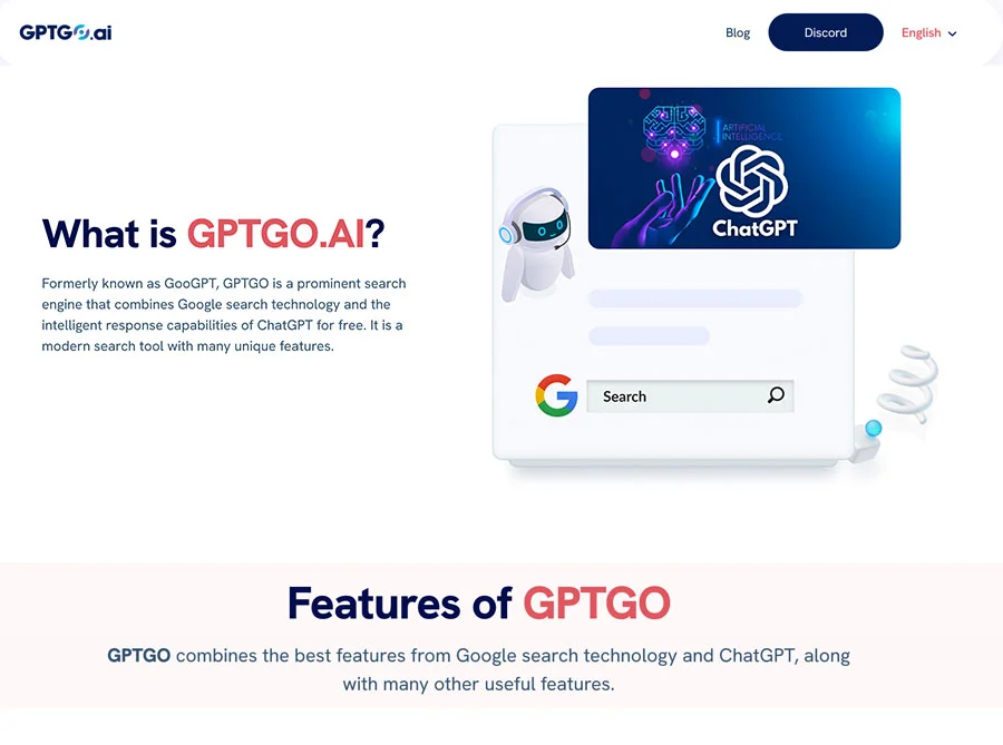 gptgo chatgpt search engine