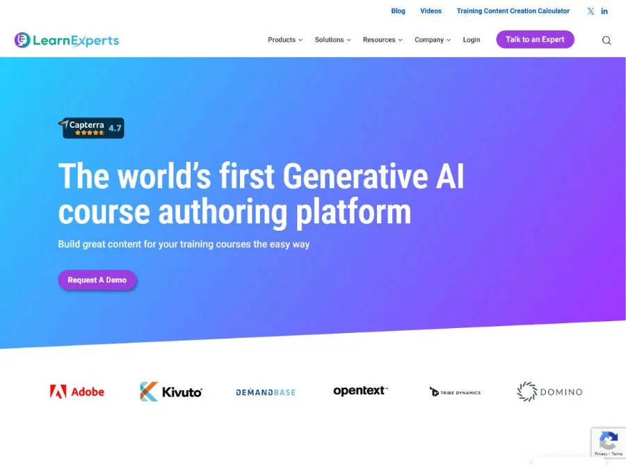 Leai AI course authoring tool