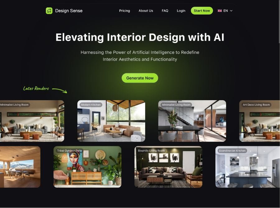 design sense ai interior design