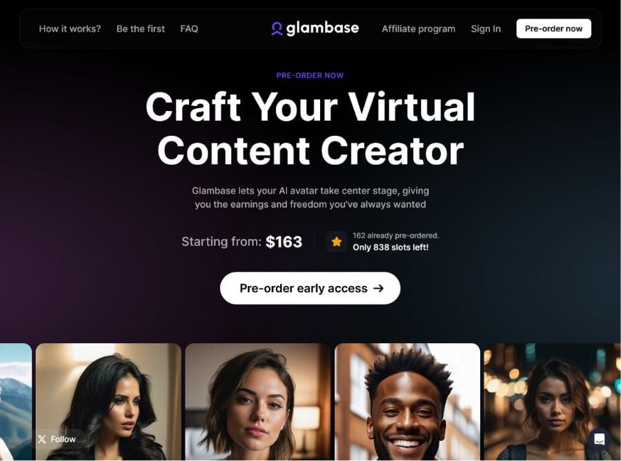glambase ai avatar creator