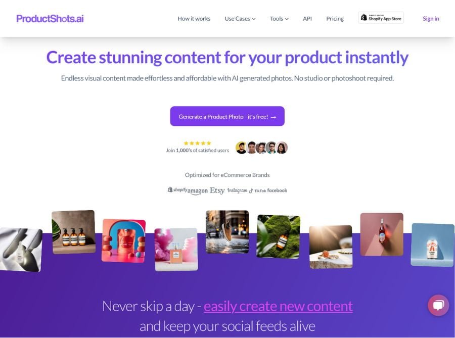 product shots ai