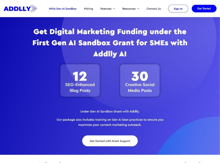 Addlly AI Writer Tool