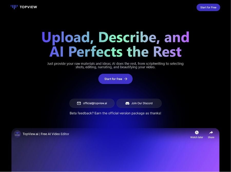 topview ai video editor topview ai video editor