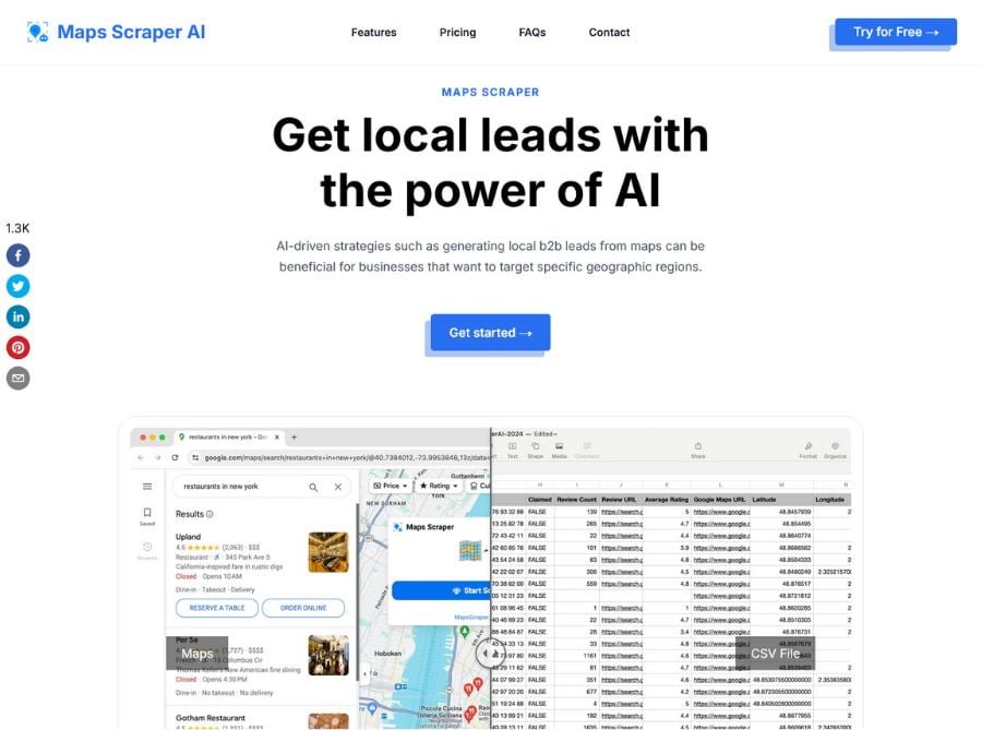 Maps Scraper AI