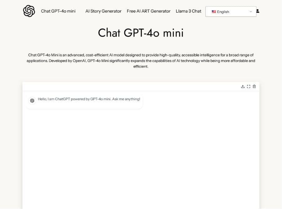 free chatgpt 4o mini