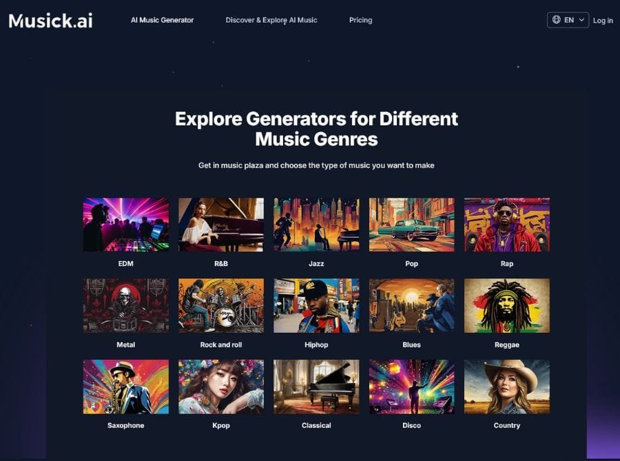 Musick AI Music Generator