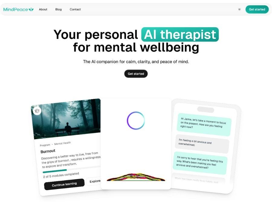 MindPeace AI Therapist MindPeace AI Therapist