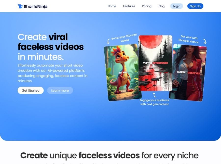 ShortsNinja Ai