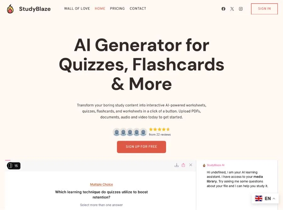 StudyBlaze Ai