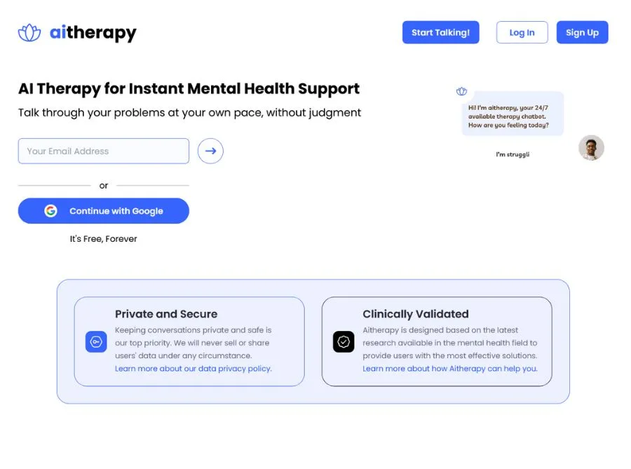 Aitherapy Ai
