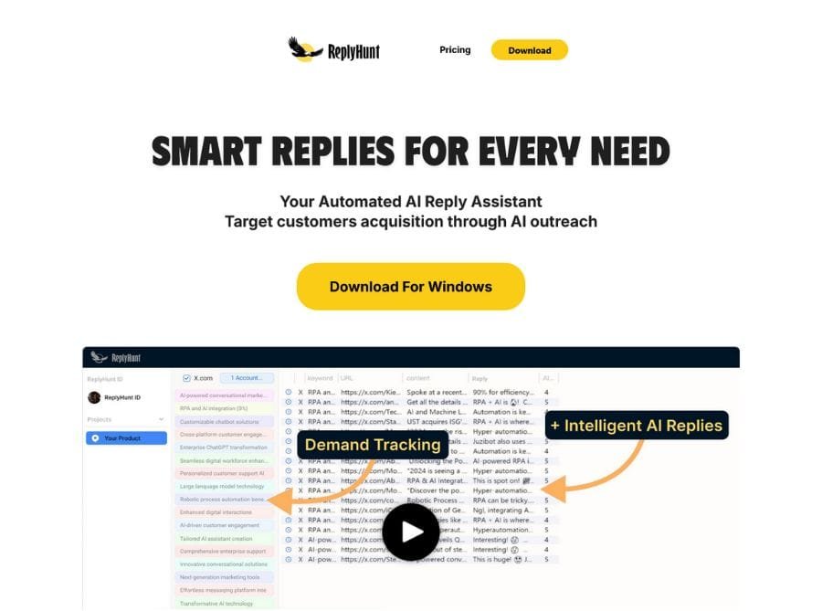ReplyHunt AI