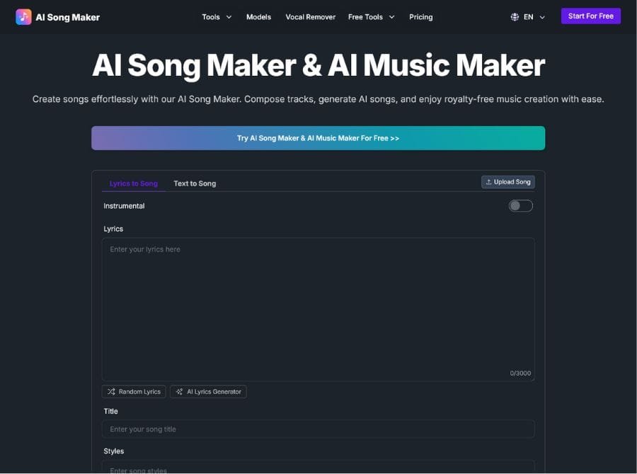 AI Song Maker