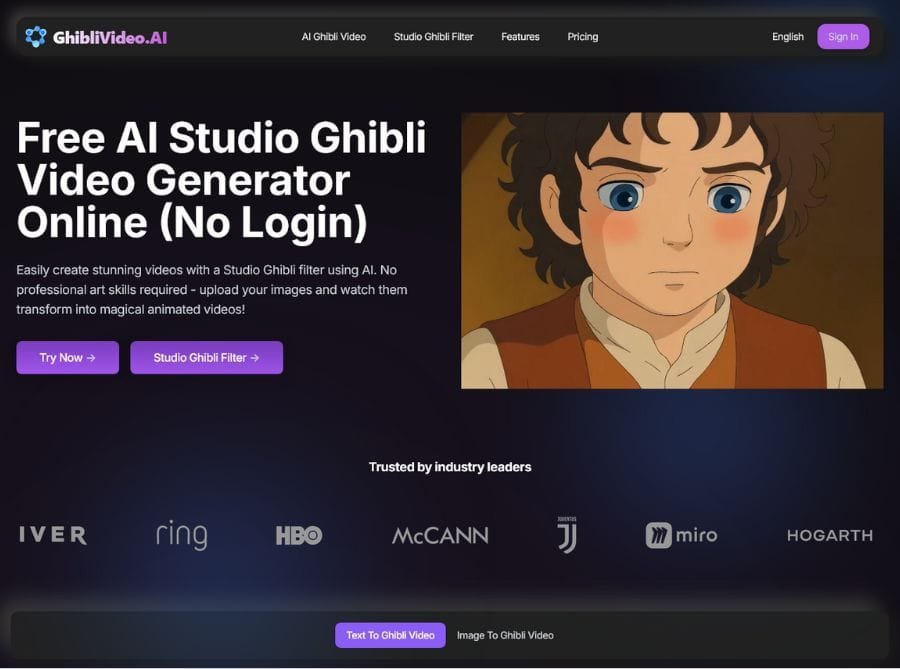 AI Ghibli Video Generator
