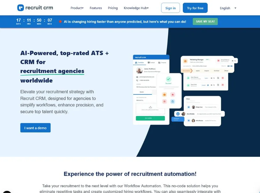 Recruit CRM Ai