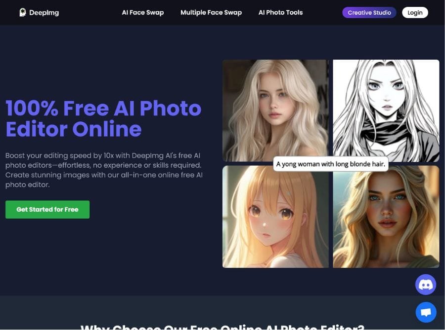 DeepImg AI Photo Editor