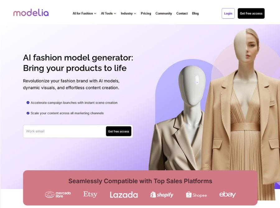 Modelia Ai Fashion Model Generator