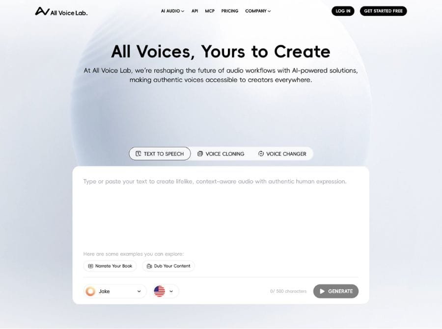 All Voice Lab
