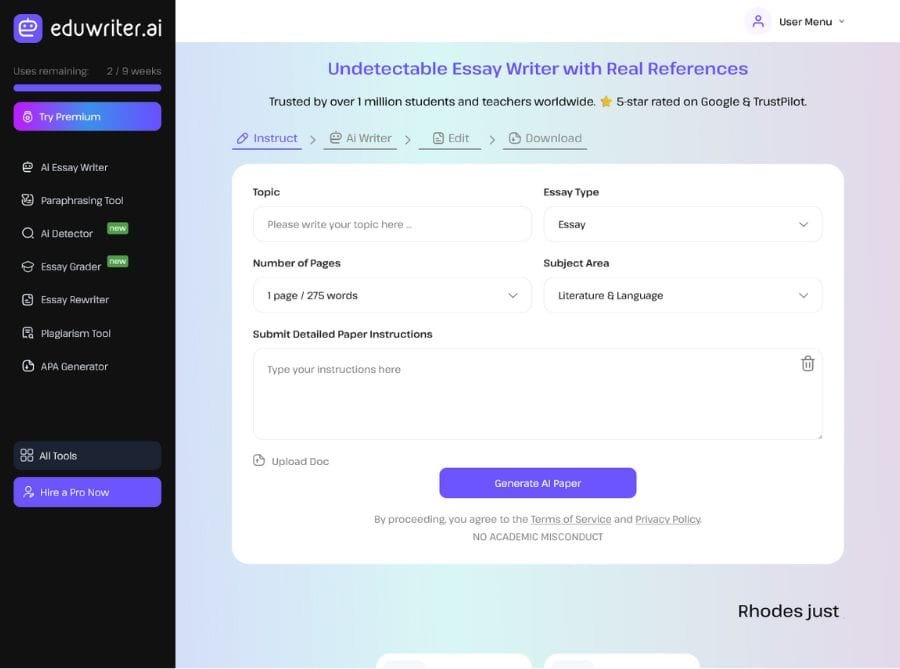 Eduwriter Ai