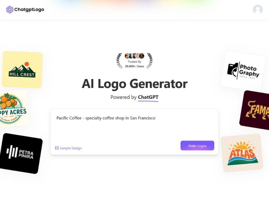 GPT Powered AI Logo Maker GPT Powered AI Logo Maker