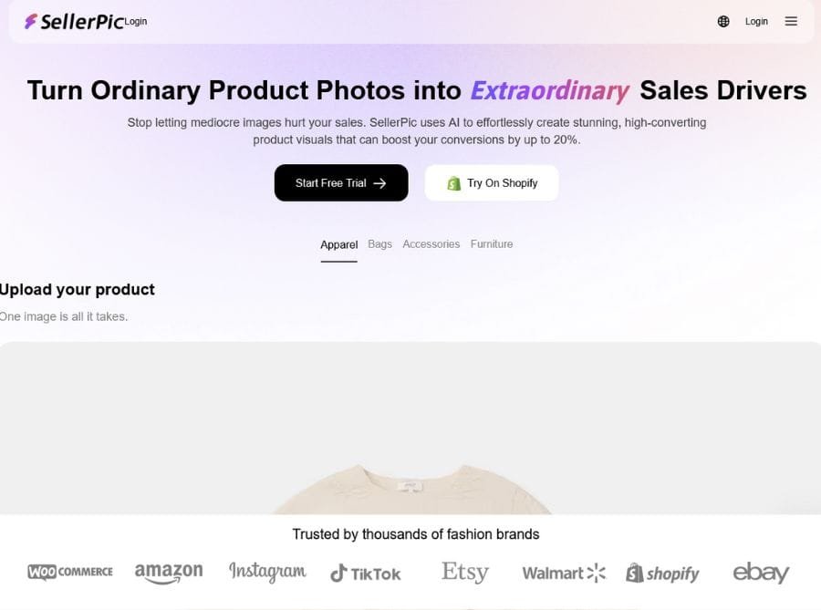 SellerPic Ai Fashion Model