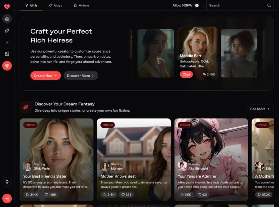 Nectar Ai Virtual Companion