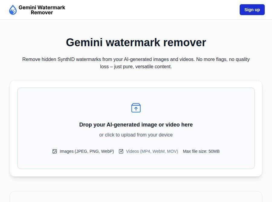 Gemini Watermark Remover