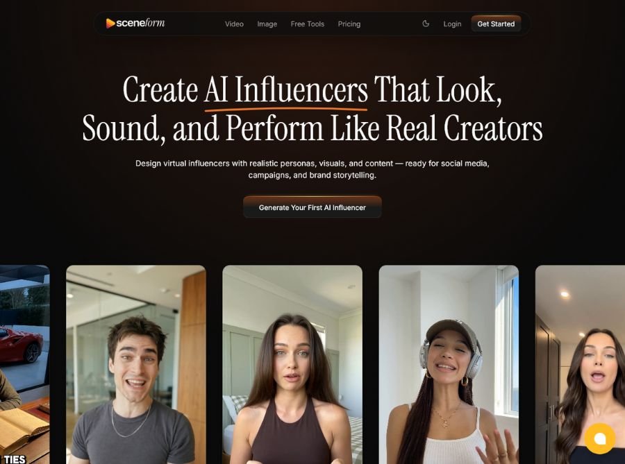SceneForm Ai Influencer