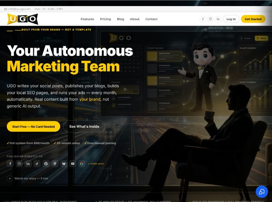 UGO AI marketing